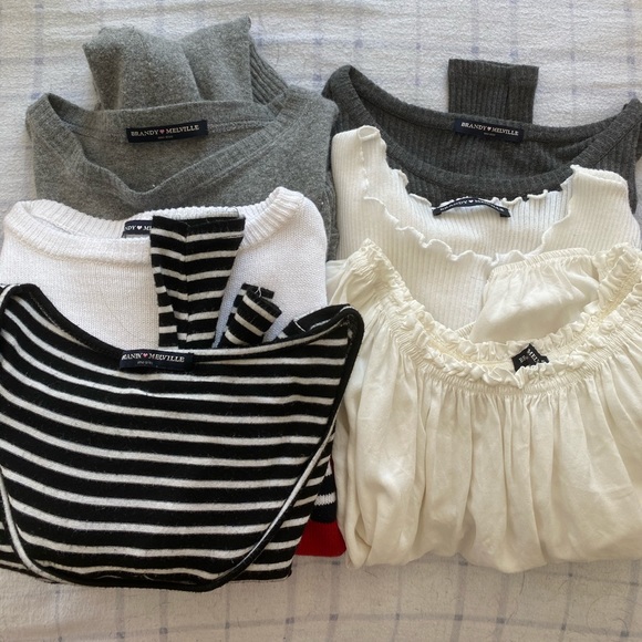 Brandy Melville Tops - bundle of brandy melville!